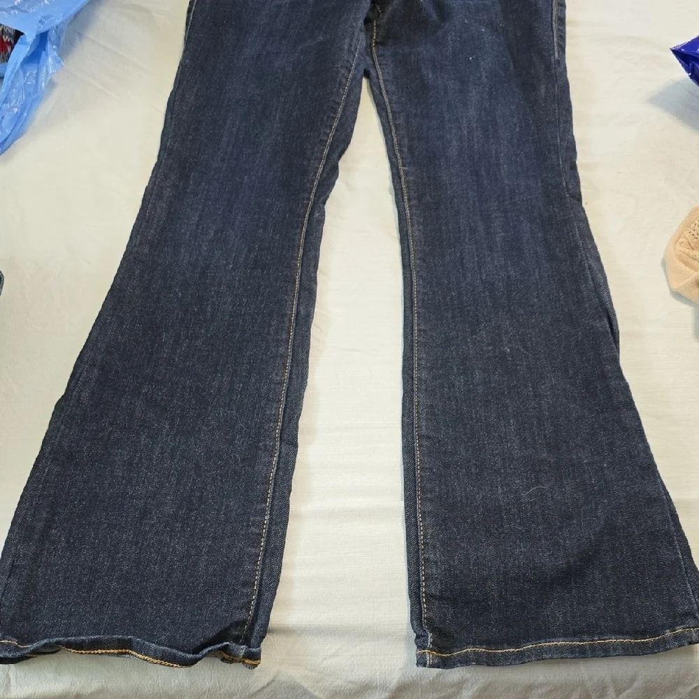Rock & Republic Blue Jeggings Elastic Waistband - Picture 2 of 7